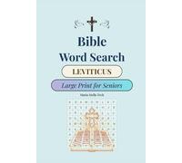 Bible Word Search - Leviticus: Large Print for Seniors: Puzzles with Words from the Book of Leviticus - Easy Large Print Edition for Adults and Seniors