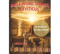 Bible Word Search Leviticus: Leviticus bible study through a fun large print word search