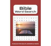 Bible Word Search Puzzle Book: 50+ Bible-Based Word Searches to Strengthen Faith and Renew the Mind | Easy-to-Read Large Print | Relaxing Puzzles for Devotion, Rest, and Reflection