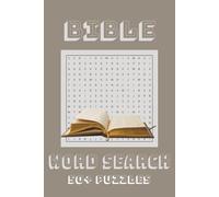 Bible Word Search Puzzle Book: 50+ Bible Word Search Puzzles for Adults & Teens | Fun & Relaxing Scripture-Based Brain Teasers | Faith, Inspiration, Memory Boosting Activity Book, 110 Pages, 6x9
