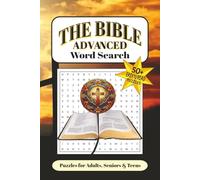 Bible Word Search Puzzle Book Advanced Version: Word Searches with Easy to Read Print about The Bible, Bible Locations, Bible Names and more | 6x9 ... Gift for Vacations, Holidays, and Free Times