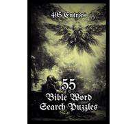 Bible Word Search Puzzle Book for Christians: 55 Large Print Puzzles Featuring God, Jesus, Angels, Church History, Sacred Places, and the Language of ... Christians, Kids, Teens, Adults, and Seniors
