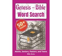 Bible Word Search Puzzle Book: Genesis, Creation and More | Gift for Vacations, Holidays and Free Times