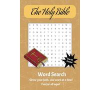 Bible Word Search Puzzle Book: Over 50 Puzzles to Complete with Solutions, Puzzles for Seniors and Adults, Perfect Gift for the Holidays or Any Occasion