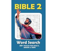 Bible Word Search Puzzle Book (Part 2): Word Searches with Easy to Read Print about Bible, Christians and More | 50+ Puzzles ... Gift for Easter, Vacations, Holidays and Free Times