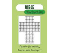 Bible Word Search Puzzle Book: Word Search Puzzles with Easy to Read Print about Bible, Religion, Christianity, Faith and More | 6x9 inches, 100 pages ... Vacations, Holidays, Weekends, Leisure Time