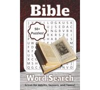 Bible Word Search Puzzle Book: Word Searches Easy to Read Print About the Bible, Bible Characters, Bible Themes, and More|6x9 inches, 110pages|50+ ... for Vacations, Holidays, and Free Time.