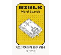 Bible Word Search Puzzle Book: Word Searches with Easy to Read about Religion, God, Faith and more | 6x9 inches, 110 Pages | 50+ Puzzles ... Gift for Vacations, Holidays and Spare Time.