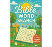 Bible Word Search Puzzle Book: Word Searches with Easy to Read Print about Bible, God, Scripture , and More | 6x9 inches, 110 pages | 50+ Puzzles… Gift for Vacations, Holidays and Free Times