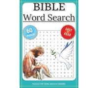 Bible Word Search Puzzle Book: Word Searches with Easy to Read Print about Bible, Inspirational and More | 6x9 inches, 120 pages | 60 Puzzles... Gift for Vacations, Holidays and Free Times