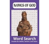Bible Word Search Puzzle Book: Word Searches with Easy to Read Print about Names of God, Biblical Names of God | 6x9inches. Gift for Vacation, Holidays and Free Times