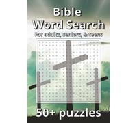 Bible Word Search Puzzle Book: Word Searches with Easy-to-Read Print about Scripture, Faith, Parables, and More | 6x9 inches, 112 pages | 50+ puzzles … Perfect Gift for Church, Travel, or Quiet Time