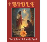 Bible Word Search Puzzle Book: Word Searches with Easy to Read Print about Scripture, Genesis, Bible Names, Faith, and More| 8.5x11 inches,124 Pages| ... for Vacations, Holidays and Relaxing Time| 24