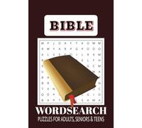 Bible Word Search Puzzle Book: Word Searches with Easy to Read Print about The Bible, Bible Figures, Bible Events and More | 6x9 inches, 110 pages | ... Gift for Vacations, Holidays and Free Times