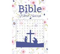 Bible Word Search Puzzle Book: Word Searches with Easy to Read Print about the Bible, Bible Stories, Christianity, and More | 6x9 inches, 110 Pages | ... Gift for Holidays, Birthdays, and Vacations