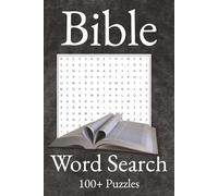 Bible Word Search Puzzle Book: Word Searches with Easy to Read Print about the Bible, Christianity, Scripture and More | 6x9 Inches, 210 Pages | 100+ ... Gift for Relaxation, Serenity, Saying Grace