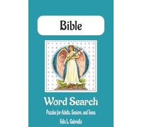Bible Word Search Puzzle Book: Word Searches with Easy to Read Print about the Bible, Important Historical Biblical Figures, Biblical Virtues, and ... Gift for Vacations, Holidays, and Free Times