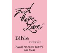 Bible Word Search Puzzle Book: Word searches with easy to read print about the Bible themed, 6x9 inches 110 pages 50+ puzzles…gift for vacation, Holiday, and free times