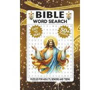 Bible Word Search Puzzle Book: Word searches with easy to read print about the Holy Bible and the teachings of Jesus, 6x9 inches, 110 pages | 50+ ... for spiritual growth, reflection, relaxation