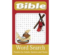 Bible Word Search Puzzle Book: Word Searches with Easy to Read Print: Bible, Faith, Inspiration and More | 6x9 inches, 110 pages | 50+ Puzzles …Gift for Vacations, Holidays and Free Times