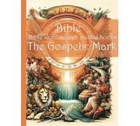 Bible word search puzzle books | The Gospels: Mark |: 149 pages | 8.5''x11'' | Large Print Bible Word Search | English Edition