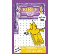 Bible Word Search Puzzles: Word Search Puzzles with Easy to Read Prints about Bible, Christians, Faith, Love, Hope, Kindness and more | 6X9 inches, ... Gift for Vacations, Holidays and Relaxation