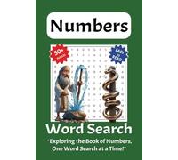 Bible Word Search: The Book of Numbers | Over 50 Easy-to-Read Scripture Puzzles for All Ages: 6 x 9 Easy-to-Read Bible Puzzles with Inspirational ... and Great for Gift on any Occassion