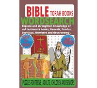 Bible Word Search: The Journey Through the Torah: 50+ Old Testment Puzzles, the Law Book of Moses - Genesis to Deutronomy, from Adam and Eve to pharaoh and Promised Land. Large Print 6x9