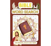 Bible Word Search: Word Search Puzzle Book: Over 50 Puzzles to Complete with Solutions