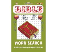 Bible Word Search: Word Search Puzzles with Easy to Read Print about Bible, Christmas, Santa Claus, Winter festival and More | 6x9 inches, 120 pages | 60 Puzzles... Gift for Vacation, Holidays, Free Times and Relaxation