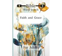 Bible Word Search: Word Searches with Easy to Read Print about Christianity, Faith, Jesus and More | 6x9 inches, 110 pages | 50+ Puzzles ... Gift for Vacations, Holiday and Free times