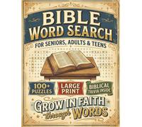 Bible Word Search: Word Searches with Large Print about Bible, Biblical Words, Biblical Stories and More... | 8.5x11 Inches | 100+ Puzzles | Gift for Vacations, Holidays and Free Times