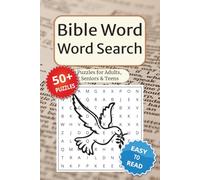 Bible Word Word Search Puzzle Book: Easy-to-Read Word Search Puzzles About Bible Words, Bible Study, Bible Versus and More | 6x9 inches, 110 Pages | ... Gift for Vacations, Holidays and Free Times.