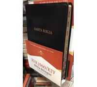 Biblia Bilingue, Reina-Valera 1960 King James Version KJV, Imitazione Con Indice