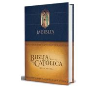Biblia Católica letra grande, tapa dura azul con la Virgen de Guadalupe: Biblia Católica Letra Grande, Tapa Dura Azul Con La Virgen De Guadalupe/ Catholic Bible, Blue, With Our Lady of Guadalupe
