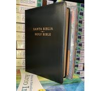 Biblia / Csb Bilingüe, Reina 196O Negro Imitación Piel: Csb / Rvr 1960 Bilingue