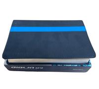 Biblia De Crescita Giovanile G3 Reina Valera 1977 Pelle Italiana Due Toni Blu