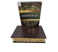 Reina Valera Re Rvr, Biblia de Estudio Patrística, Leathe (Rilegato in ecopelle)