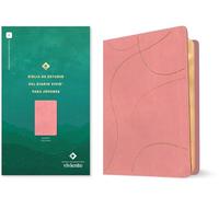 Biblia de estudio del diario vivir/ Holly Bible: Biblia de estudio del diario vivir para jóvenes NTV, SentiPiel, Rosa pastel, Letra Roja, ... Pink, Red Letter, With ribbon marker