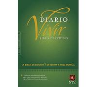 Biblia de estudio diario vivir: Nueva Traducción Viviente, tapa dura