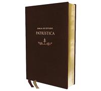 Reina Valera Re Rvr, Biblia de Estudio Patrística, Leathe (Rilegato in ecopelle)