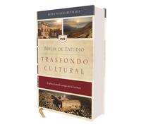 Biblia de estudio trasfondo cultural/ Cultural Backgrounds Study Bible: RVR Biblia de estudio Interior a color, Comfort Print: Explora el mundo ... Red, Explore the Ancient World of Scripture