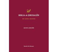 Biblia de Jerusalén: 5ª Edición en Letra Grande: 0