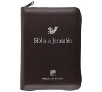 Biblia de Jerusalén de bolsillo con cremallera : modelo 3