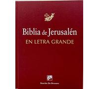 Biblia de Jerusalén (letra grande)