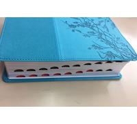 Biblia Della Donna Conforme Al Cuore Di Dio: Duotono AquaDuotone Con Indice