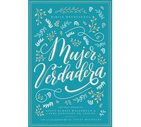 Biblia devocional mujer verdadera: Nueva biblia de las Americas, aqua tapa dura