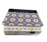 Biblia Di Appunti Riena Valera 1960 Letra Grande 9.5 Punti Crema Tela Impresa