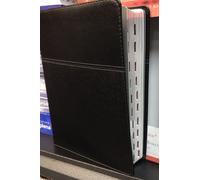 Biblia Di Studio Ryrie Ampliata: REINA VALERA 1960 PELLE Nera Con Indice