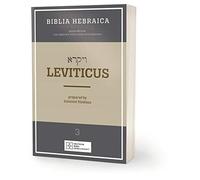 Biblia Hebraica Quinta (BHQ) - Leviticus: Band 3
